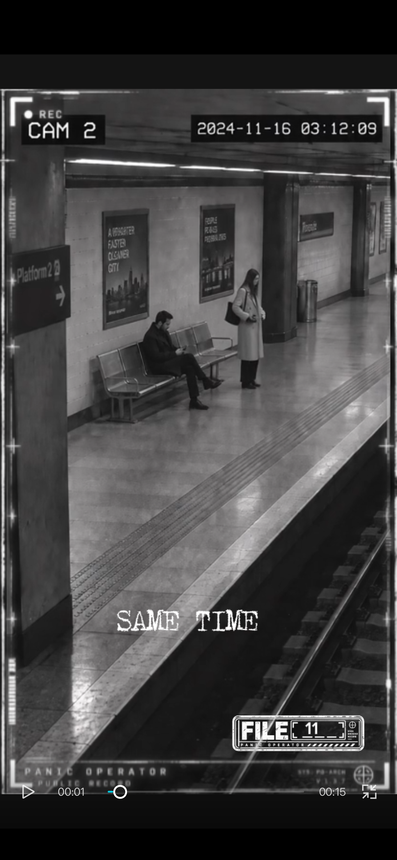 CAM 2 / 03:12:09 — The occupied bench