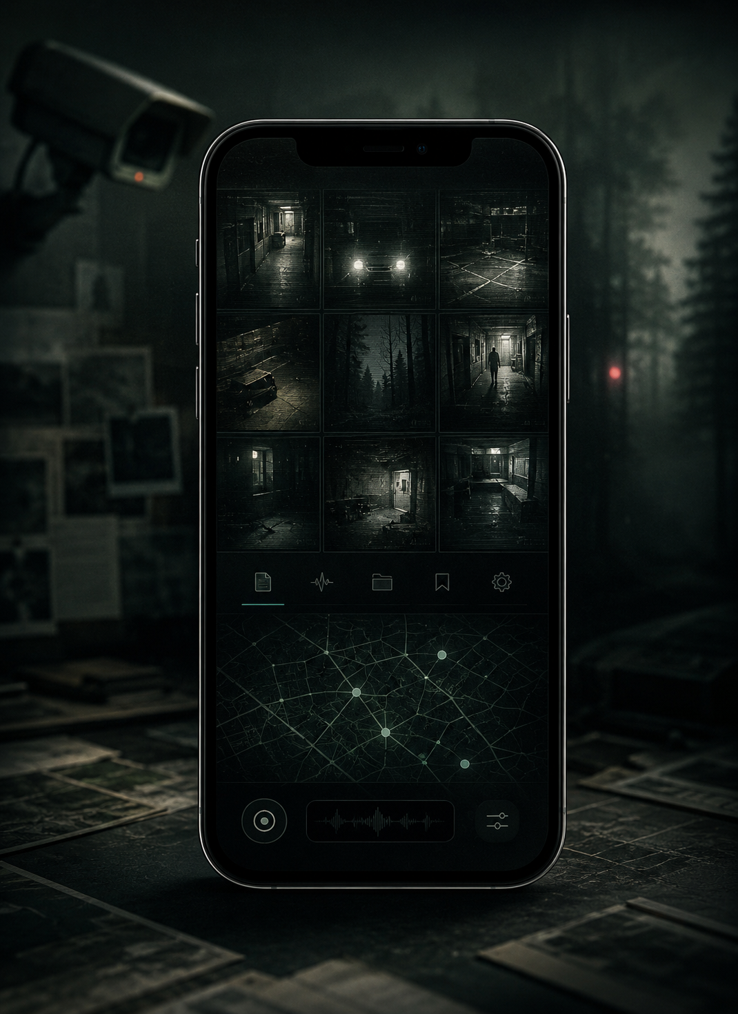 Panic Operator iOS app promotional cover